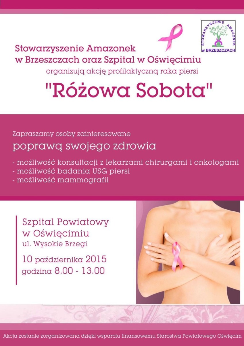 "Różowa Sobota" - zapraszamy