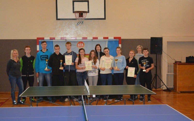 Zawody w tenisie stołowym