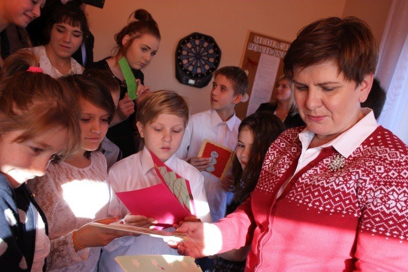 Mikołajkowe wizyty w Domu Dziecka w Kętach