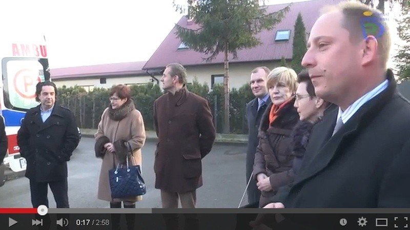 Nowoczesny ambulans w kęckim pogotowiu