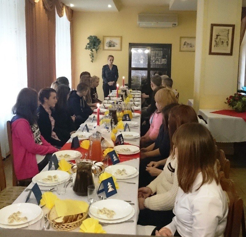 Spotkanie wigilijne w Oświęcimiu