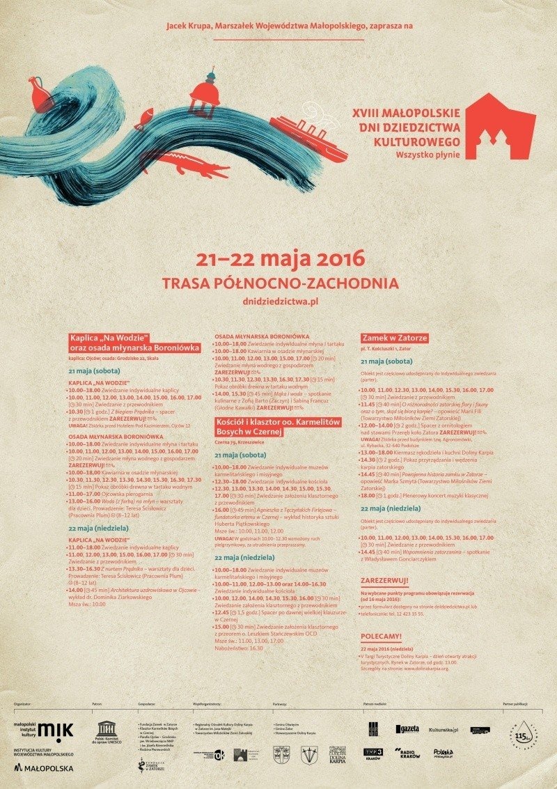 XVIII Małopolskie Dni Dziedzictwa Kulturowego