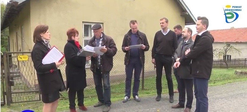 Przekazanie placu budowy ul. Zamkowej w Głębowicach (WIDEO)