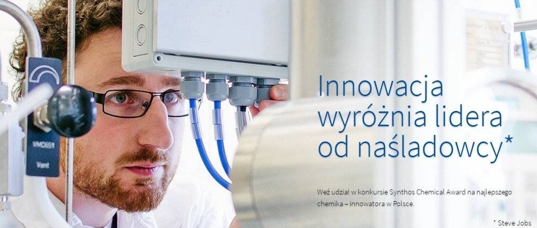 SYNTHOS CHEMICAL AWARD – milion złotych dla najlepszego polskiego chemika