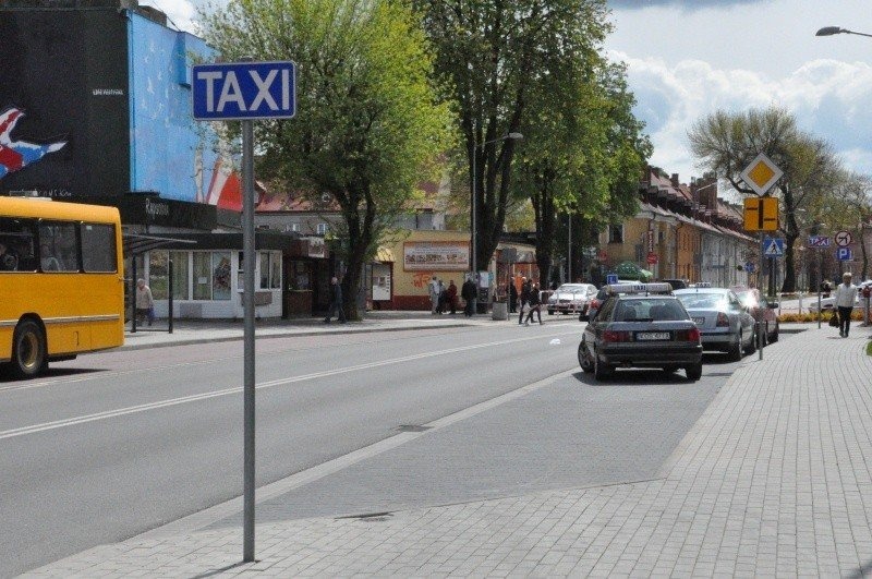 Zmiana lokalizacji postoju taksówek