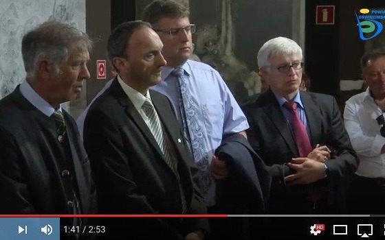 Delegacja z Dachau z wizytą w Harmężach (WIDEO)