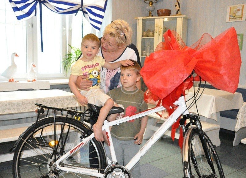 Radni ufundowali rower dla dzieci
