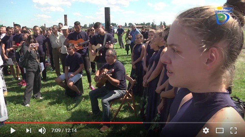 72. rocznica likwidacji tzw. obozu cygańskiego w Auschwitz II Birkenau (WIDEO)