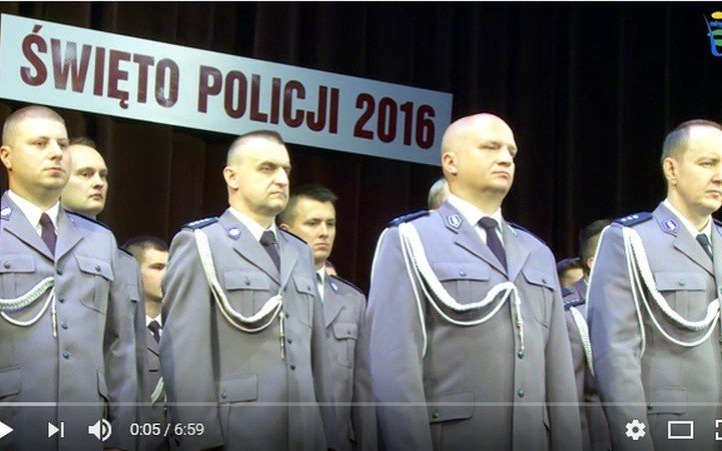 Święto Policji w Oświęcimiu (WIDEO)