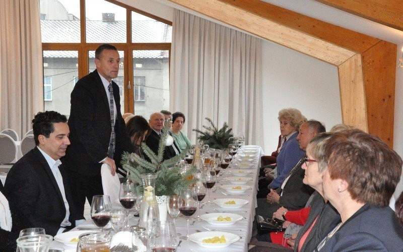 Wigilia emerytowanych pracowników Starostwa