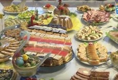 Stoły wielkanocne w Polance Wielkiej