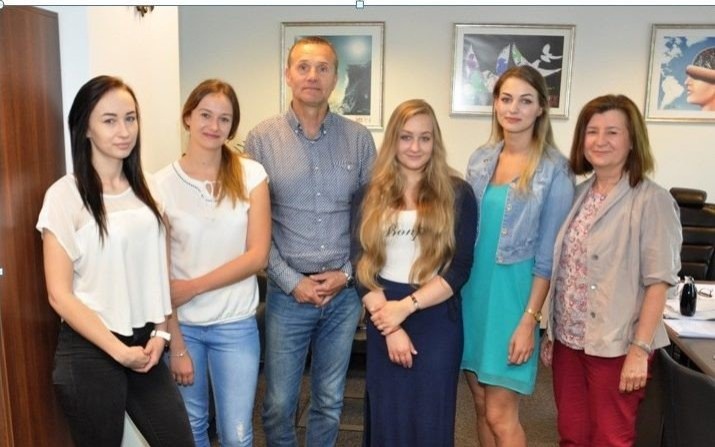 Studentki z PWSZ w Starostwie Powiatowym