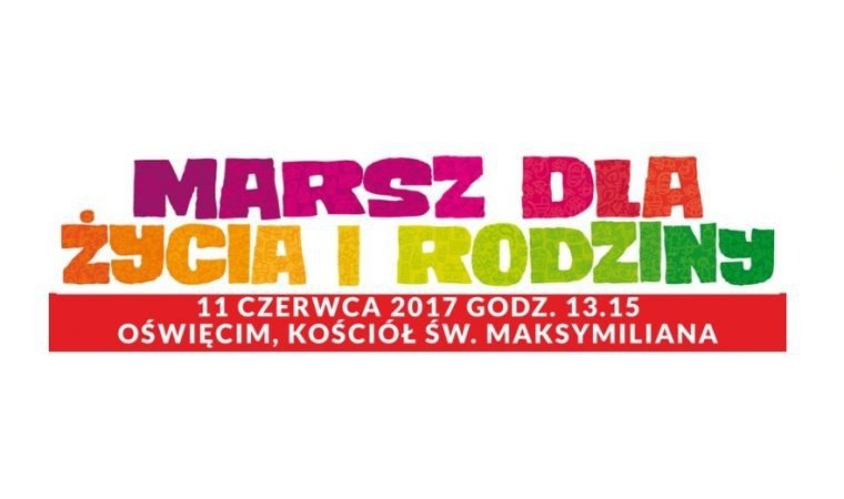 Marsz dla Życia i Rodziny. Zaproszenie.