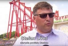 Delegacja z Powiatu Dachau w parku rozrywki