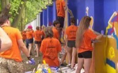 Warsztaty malarsko performatywne „Spotkania nad Bałtykiem”