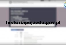 Historia pojazdu już działa