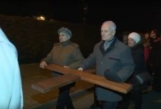 Droga Krzyżowa w 77 rocznicę wysiedlenia mieszkańców Harmęż