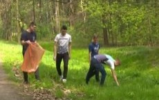 Młodzież z PZ nr 2 w akcji. Start wielkiego sprzątania z okazji Dnia Ziemi