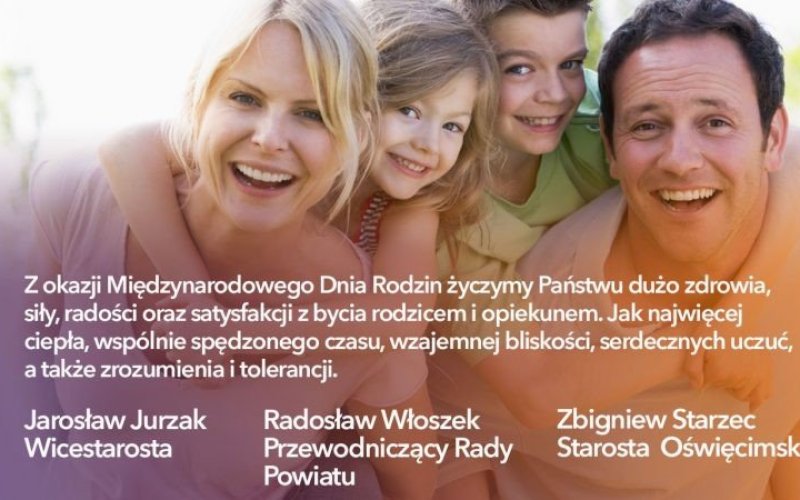 15 maja – Międzynarodowy Dzień Rodzin. ŻYCZENIA.