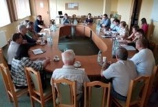 Posiedzenie sztabu kryzysowego