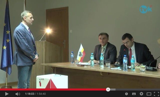 I Sesja Rady Powiatu – wybór Starosty [ZOBACZ VIDEO]