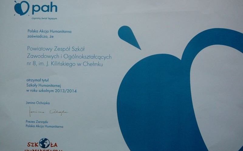 Powiatowa „Ósemka” wśród 173 wyróżnionych szkół w Polsce