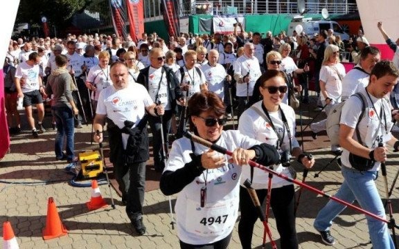 II Ogólnopolski Marsz Pacjentów Nordic Walking