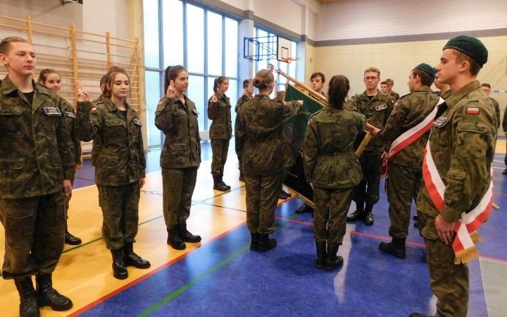 BRZESZCZE. Uroczyste ślubowanie kadetów