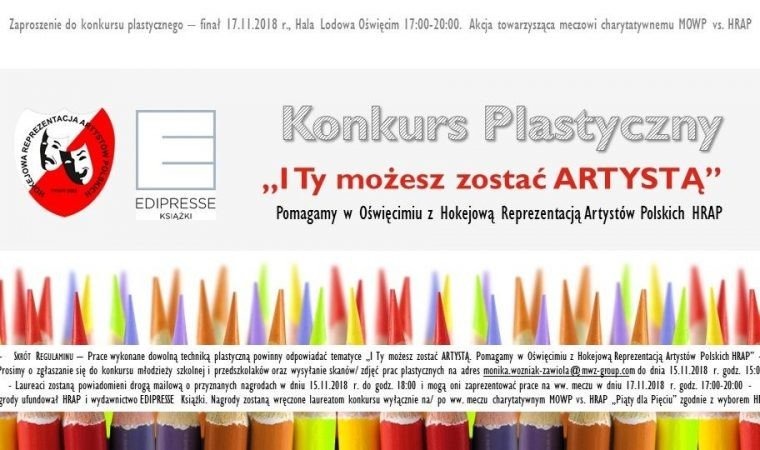Konkurs plastyczny “I Ty możesz zostać ARTYSTĄ”