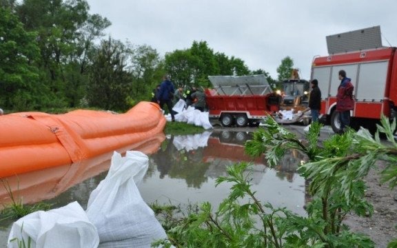 Stan wód w Powiecie - sobota 17 maja godz. 7.00