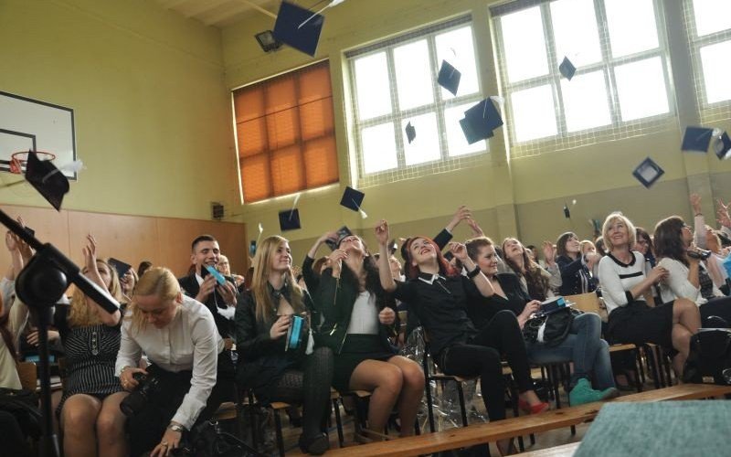 Maturzyści pożegnali rok szkolny