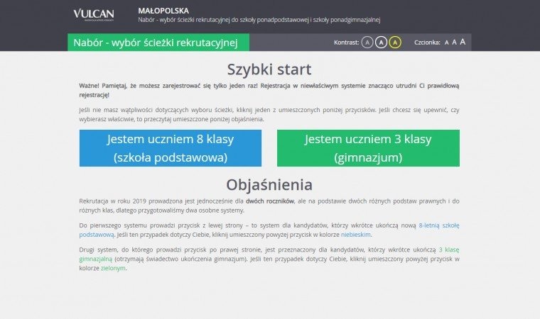 Bogata oferta edukacji. Sytemu Vulcan pomoże w rekrutacji