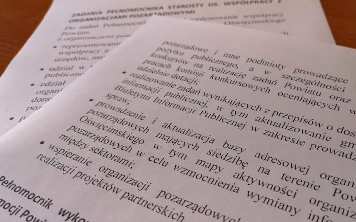 Skoordynuje współpracę z organizacjami pozarządowymi