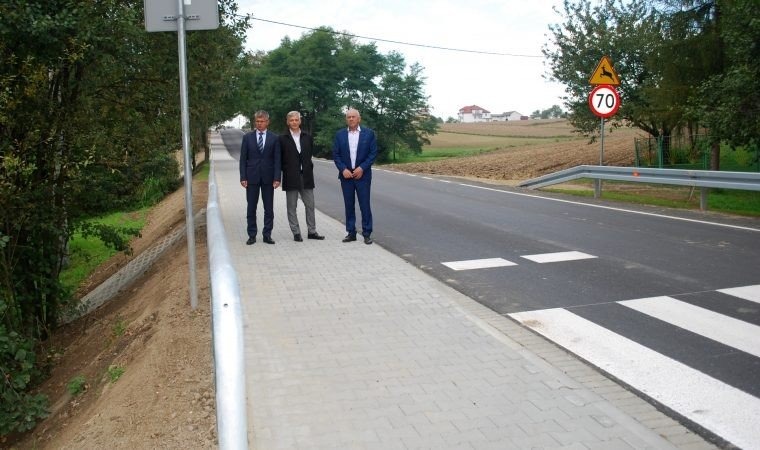 Droga powiatowa w Gminie Osiek już po remoncie