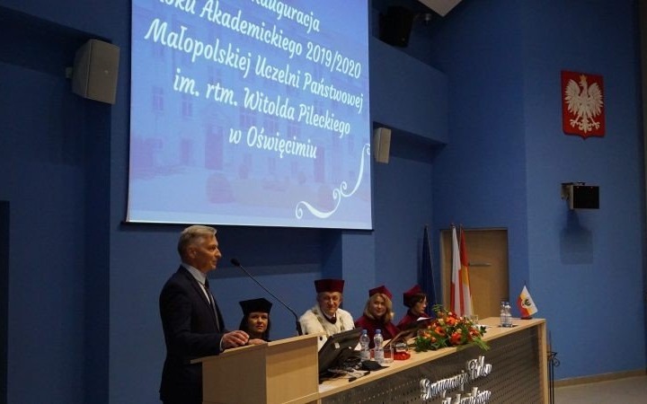 Inauguracja roku akademickiego w Małopolskiej Uczelni Państwowej w Oświęcimiu