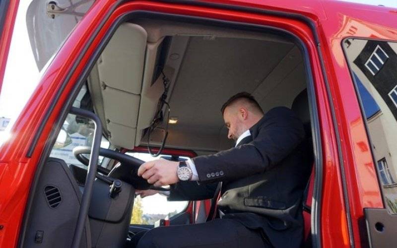 Powiat Oświęcimski wsparł zakup wozu dla OSP w Oświęcimiu