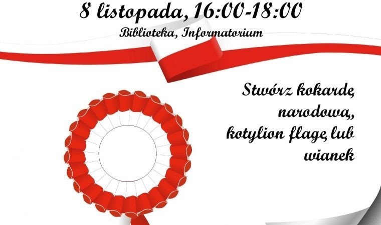 Przyjdź dziś do książnicy na niepodległościowe warsztaty