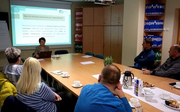 Uczyli jak pozyskiwać fundusze dla organizacji pozarządowych