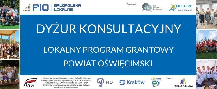 Dyżur konsultacyjny w sprawie Lokalnego Programu Grantowego