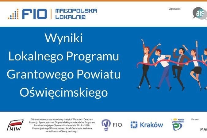 Sprawdź, kto zdobył grant. Wyniki LPG Powiatu Oświęcimskiego 2020