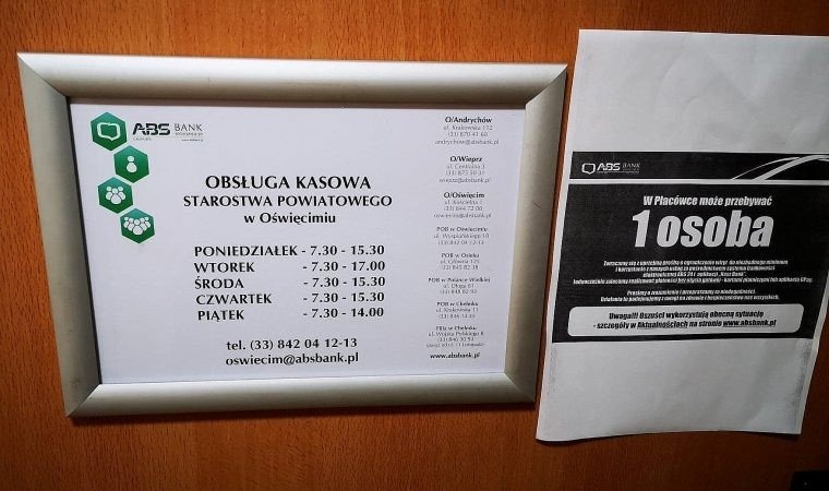 Otwarcie obsługi kasowej w Starostwie