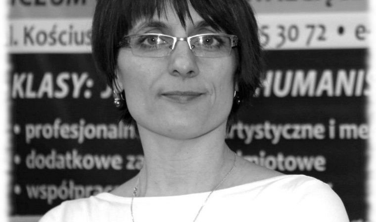 Zmarła nauczycielka z PZ nr 9 w Kętach Magdalena Jaremi-Dźwigoń