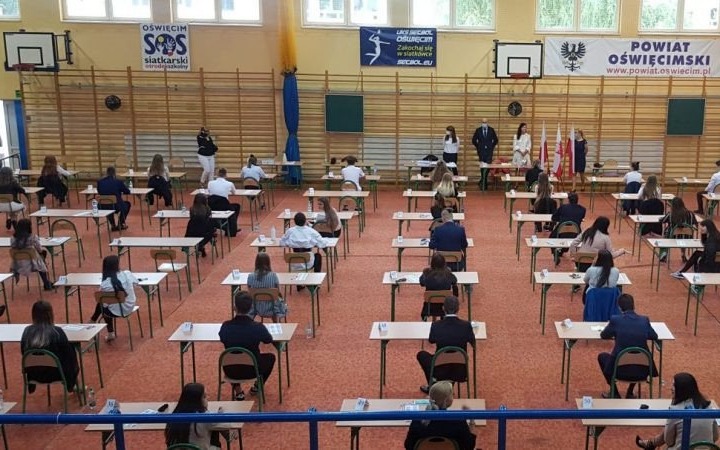 Większość pozytywnie przeszła przez egzamin dojrzałości