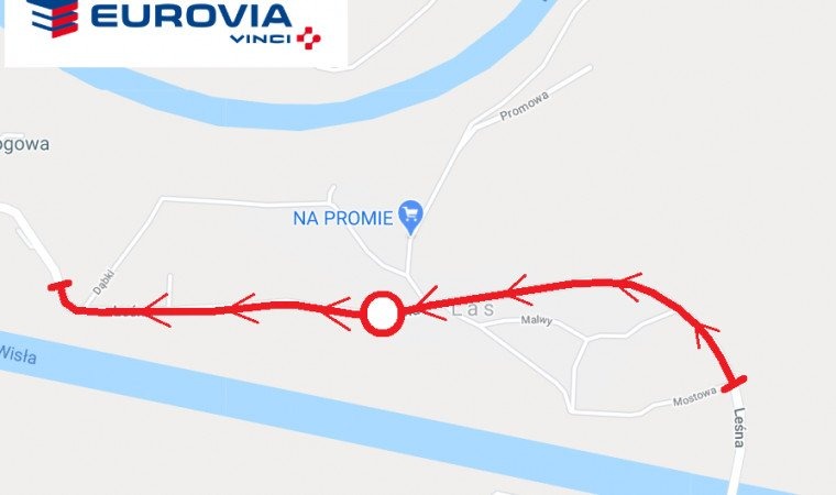 Położą asfalt na modernizowanym odcinku drogi powiatowej w Przeciszowie. Utrudnienia dla kierowców