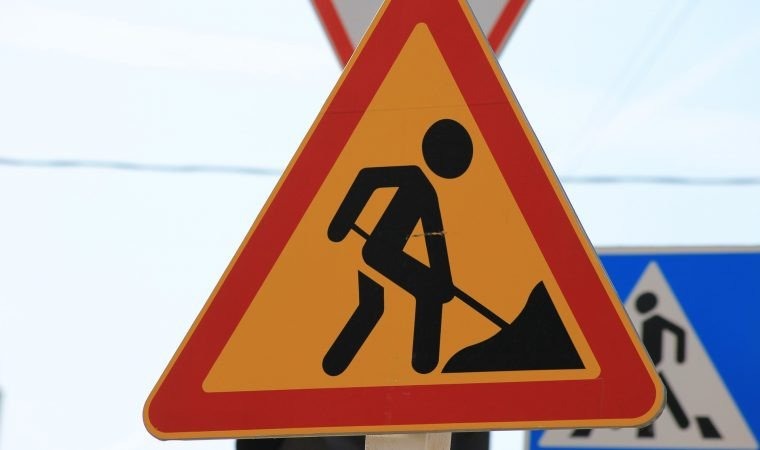 Utrudnienia na drodze powiatowej w Dworach Drugich