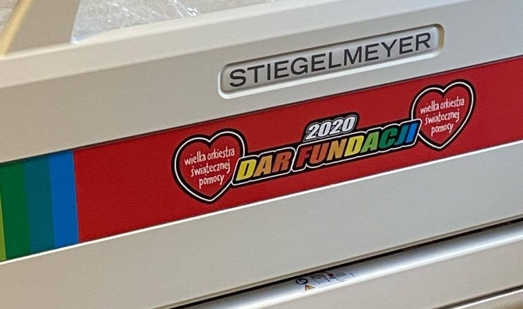 Łóżka od Wielkiej Orkiestry Świątecznej Pomocy w Szpitalu Powiatowym w Oświęcimiu