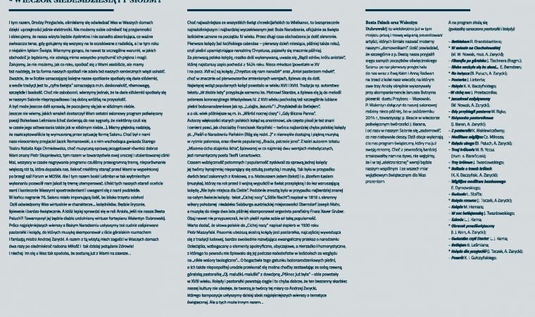 „Betlejem” online. 77. Krakowski Salon Poezji w MDSM