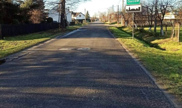 Wkrótce będzie wygodniej i bezpieczniej. Kompleksowa przebudowa drogi powiatowej w Gorzowie