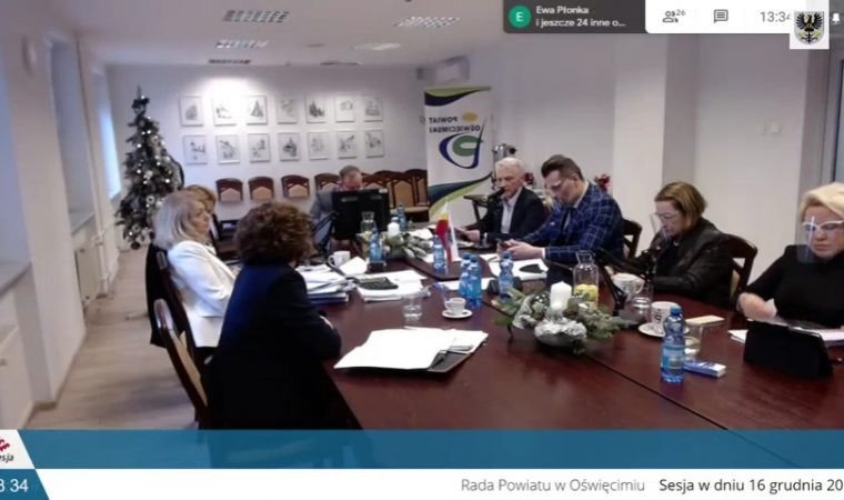 XXVIII sesja Rady Powiatu w Oświęcimiu