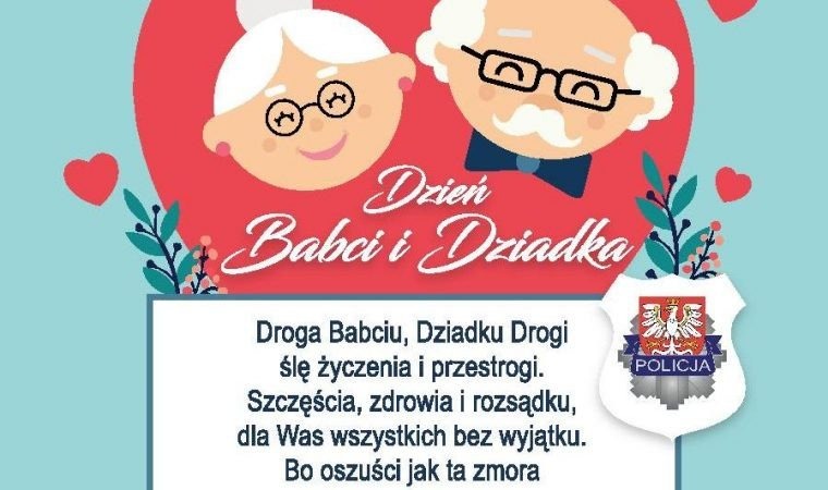 Policja apeluje: babciu, dziadku – bądźcie ostrożni, nie dajcie się oszukać!